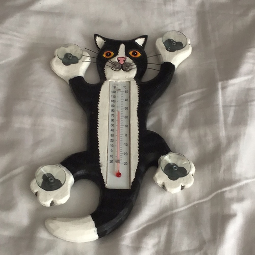 🙂2 for $15🙂 Window cat thermometer